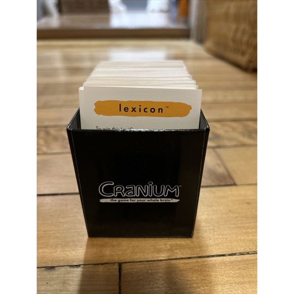 Cranium Replacement Yellow Cards "Word Worm" - Board Game 200 Cards - Picture 4 of 9